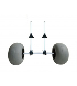 Vanhunks Kayak Scupper Beach Cart/Dolly with Inflatable Wheels