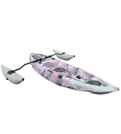 Kayak Outrigger, Kayak Stabilizer PVC Inflatable Pontoon Fishing Float Tube Kit