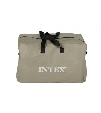 Intex Excursion 5 Person Inflatable Raft, 2 Oars & 2 Red Life Jackets, Large XL