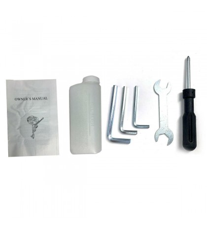 52CC 2.8HP Boat Motor Outboard Motor Boat Engine W/ Air Cooling System 2 Stroke