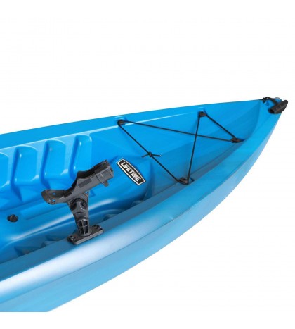 10 ft Angler Kayak with Paddle, Adjustable padded seat back, 275 Lbs Capacity