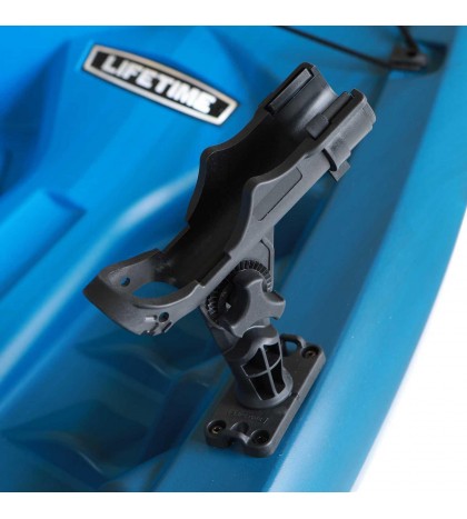 10 ft Angler Kayak with Paddle, Adjustable padded seat back, 275 Lbs Capacity