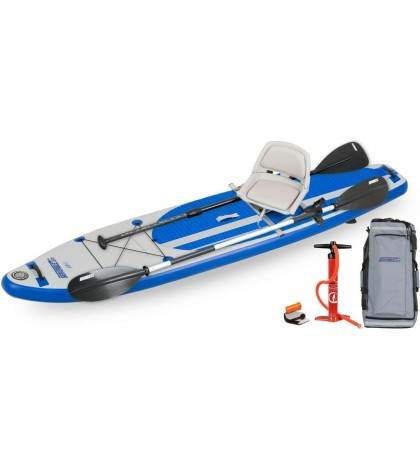 Sea Eagle Longboard LB11 Swivel Seat Fishing Rig Package Inflatable 11 FT SUP