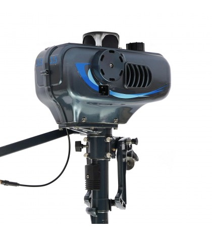 2/4 Stroke Outboard Motor Marine Boat Engine 3.5 HP-7 HP w/ Air/Water Cooling CE