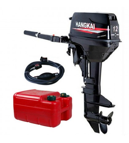 2/4 Stroke Outboard Motor Marine Boat Engine 3.5 HP-7 HP w/ Air/Water Cooling CE