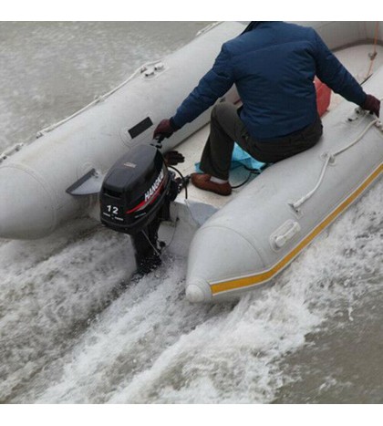 2/4 Stroke Outboard Motor Marine Boat Engine 3.5 HP-7 HP w/ Air/Water Cooling CE