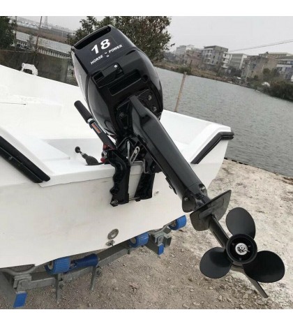 2/4 Stroke Outboard Motor Marine Boat Engine 3.5 HP-7 HP w/ Air/Water Cooling CE