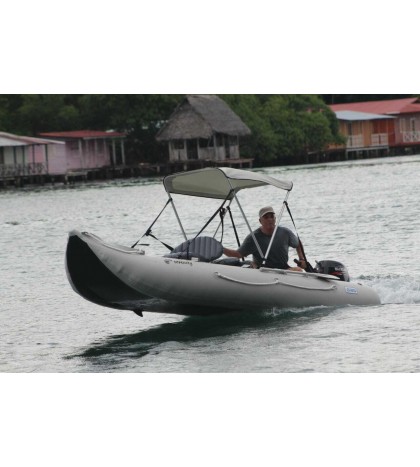 BRIS 15.4Ft Inflatable Kayak Fishing Boat Tender Poonton Inflatable Canoe Dinghy