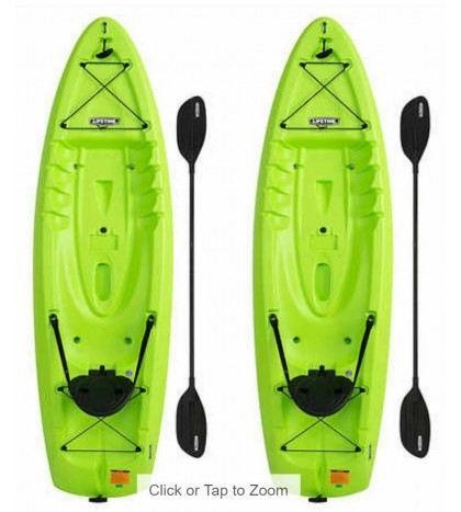 Lifetime Volt 8.5’ Sit on Top Kayak, 2-packC