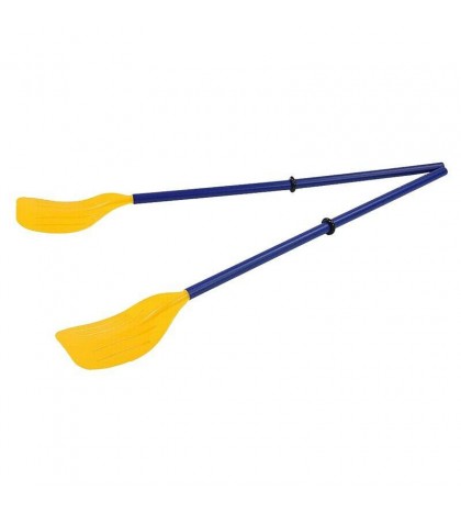 5X(1Pair Detachable Kayak Canoe Inflatable Boat Paddle Oar Watersports Accessory