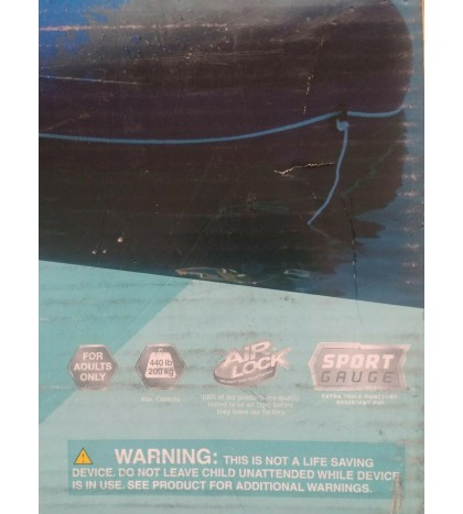 River Run 2 Inflatable Float lounge **NEW IN HAND-SHIPS FAST**