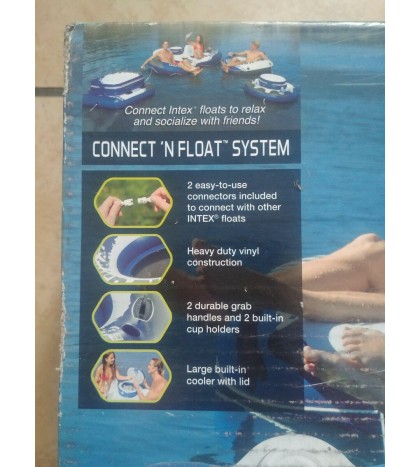 River Run 2 Inflatable Float lounge **NEW IN HAND-SHIPS FAST**