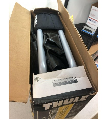 Thule Hull-A-Port 835XRT Kayak Carrier Rooftop J-Hooks Rack: WITH EXTRAS *READ*