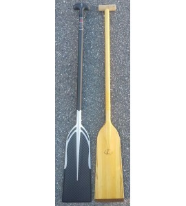 Racing Paddles IDBF Standard Sport Merlin Grey Owl Co Assorted Lot Of 2