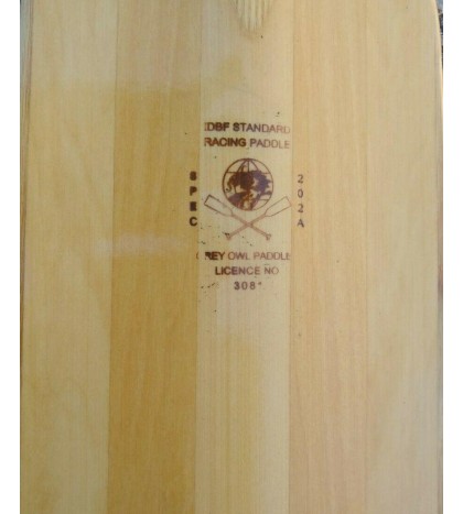 Racing Paddles IDBF Standard Sport Merlin Grey Owl Co Assorted Lot Of 2