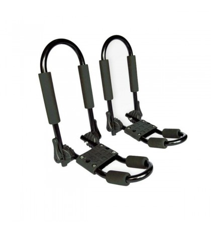 1 Paire Kayak Roof Support Monté Haut Carrier BAR Canoe Ski Surf Vehicle