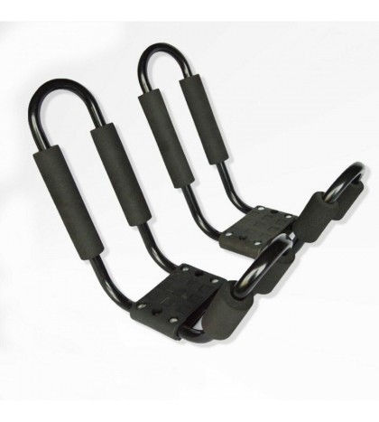 1 Paire Kayak Roof Support Monté Haut Carrier BAR Canoe Ski Surf Vehicle