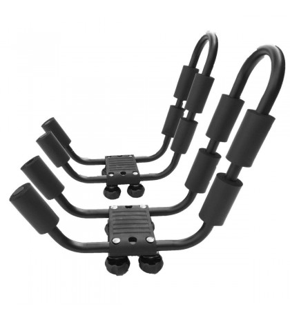 1 Paire Kayak Roof Support Monté Haut Carrier BAR Canoe Ski Surf Vehicle