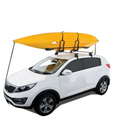 1 Paire Kayak Roof Support Monté Haut Carrier BAR Canoe Ski Surf Vehicle