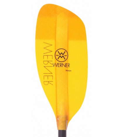 Werner Sherpa Fiberglass Bent Shaft Whitewater Kayak Paddle