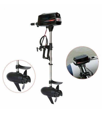 10HP 2200W Outboard Motor Electric Fishing Boat Engine Kayaks Propeller HANGKAI