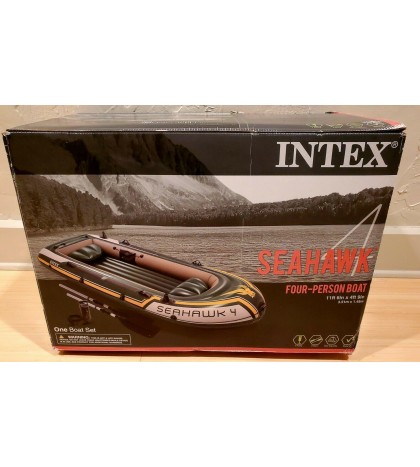 NEW Seahawk 4 Inflatable 4 Person Boat 11'-6