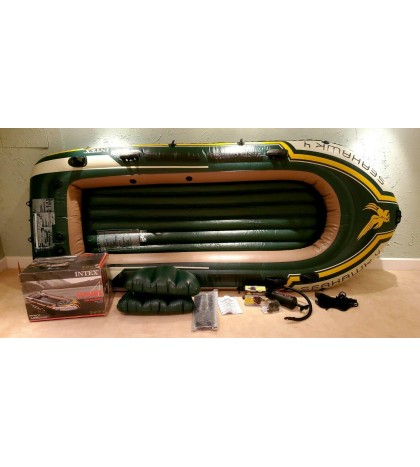 NEW Seahawk 4 Inflatable 4 Person Boat 11'-6