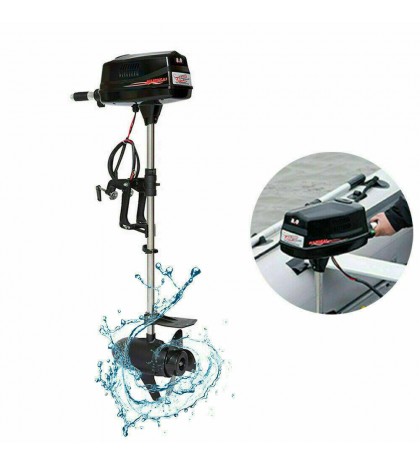 2200W Electric Boat Parts Kayaks Outboard Motor Boat Engine Boat Propeller 48V