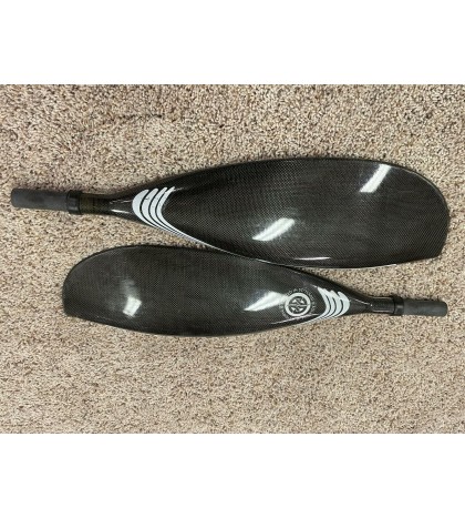Lendal Kinetic Wing Paddle, Carbon Blades, Made in Scotland, 4 pc paddle, 220 cm
