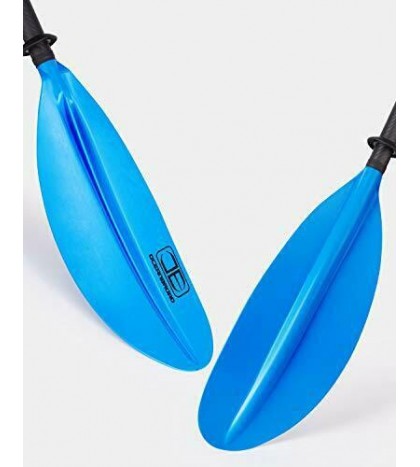 Kayak Paddle 230CM/90.5 Inches Premium Carbon Shaft Kayaking Boating Oar blue