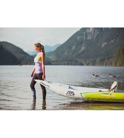 Aqua Marina HM-312 1 Person Inflatable PVC Kayak, BRAND NEW SEALED!!