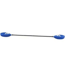 Aries Kayak Paddle, 4 Piece Paddle, Aluminum with Nylon Blades, 240 cm