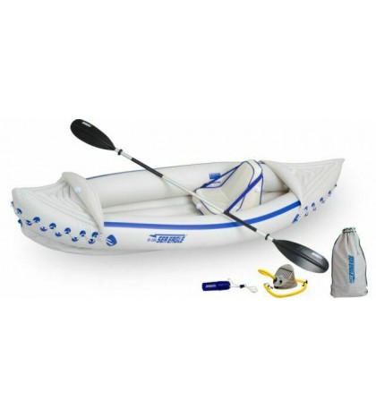 Sea Eagle 330 Pro Inflatable Sport Kayak inexpensive Quality With Deluxe Seats
