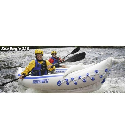 Sea Eagle 330 Pro Inflatable Sport Kayak inexpensive Quality With Deluxe Seats