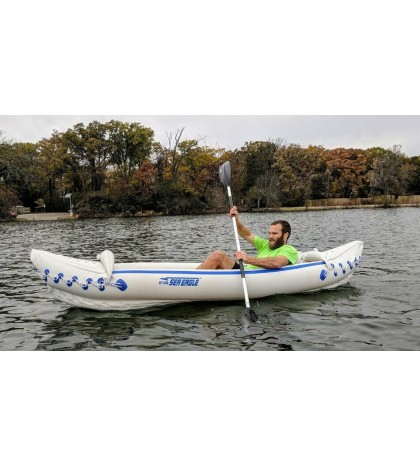 Sea Eagle 330 Pro Inflatable Sport Kayak inexpensive Quality With Deluxe Seats