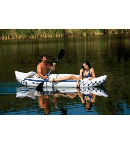 Sea Eagle 330 Pro Inflatable Sport Kayak inexpensive Quality With Deluxe Seats