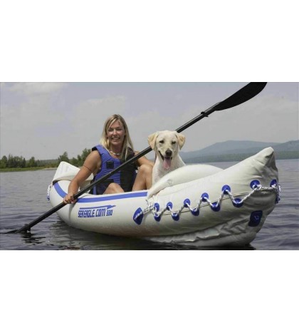 Sea Eagle 330 Pro Inflatable Sport Kayak inexpensive Quality With Deluxe Seats