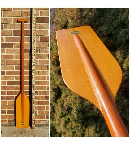 NOS 1980s Sawyer Vintage Canoe Paddle - 54