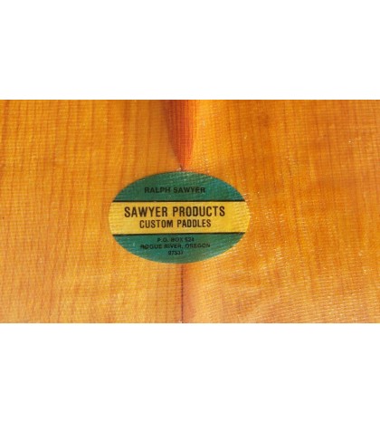 NOS 1980s Sawyer Vintage Canoe Paddle - 54