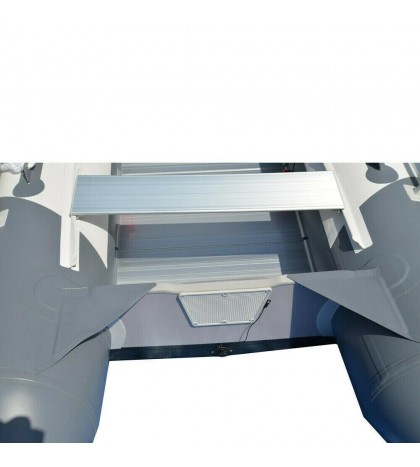 Bris 10.8 ft. Inflatable Boat Dinghy 4 Person Pontoon with aluminum floor