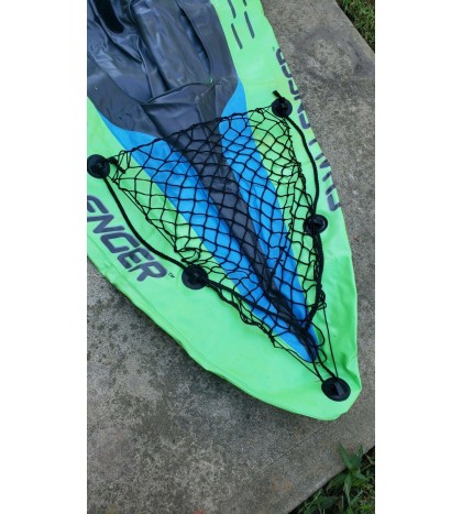 Intex Challenger K2 2-Person Inflatable Sporty Kayak + Oars And Pump