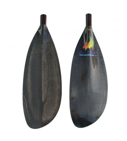 ZJ Lightweight Carbon Sea Kayak Touring Paddle With Oval shaft 10cm adjustment