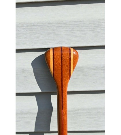Canoe paddle, Custom made from Mahogany, Ash and Purple Heart,