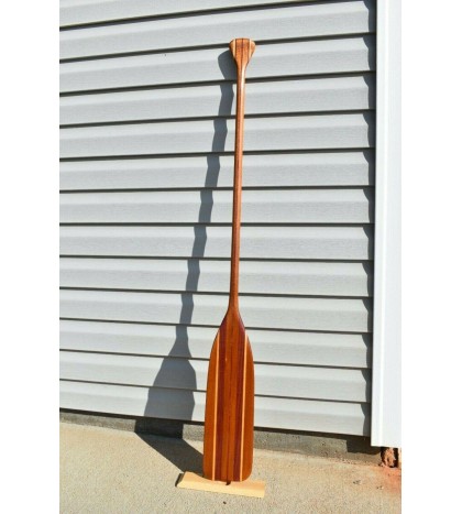 Canoe paddle, Custom made from Mahogany, Ash and Purple Heart,