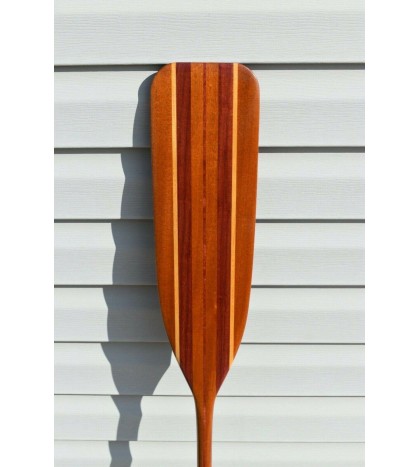 Canoe paddle, Custom made from Mahogany, Ash and Purple Heart,