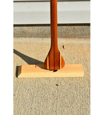 Canoe paddle, Custom made from Mahogany, Ash and Purple Heart,