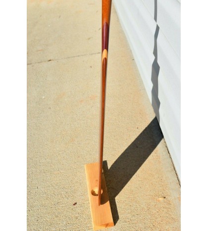 Canoe paddle, Custom made from Mahogany, Ash and Purple Heart,