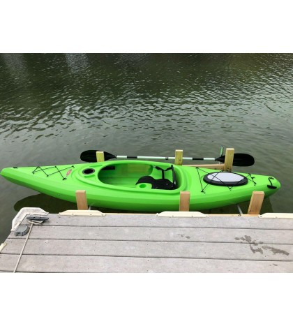 Steady Step Kayak Launch for Wooden Fixed Piers
