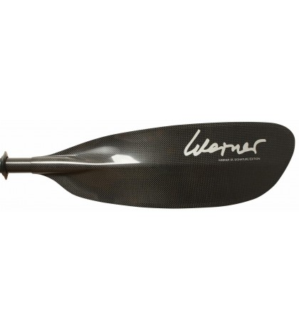 Werner Ovation Carbon Straight Shaft Kayak Paddle