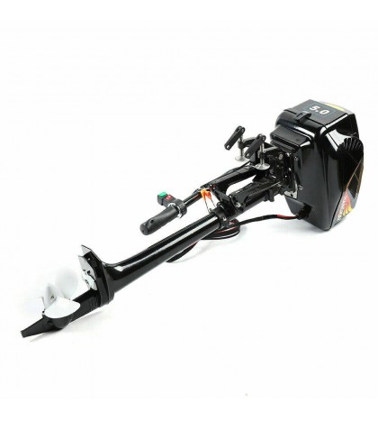 5.0HP Electric Outboard Fishing Boat Engine 1200W Trolling brushless Motor 48V